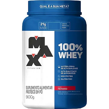 100% Whey (900g) - Morango
