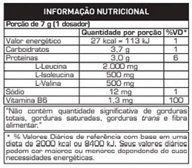 4:1:1 BCAA Drink (280g) - Uva