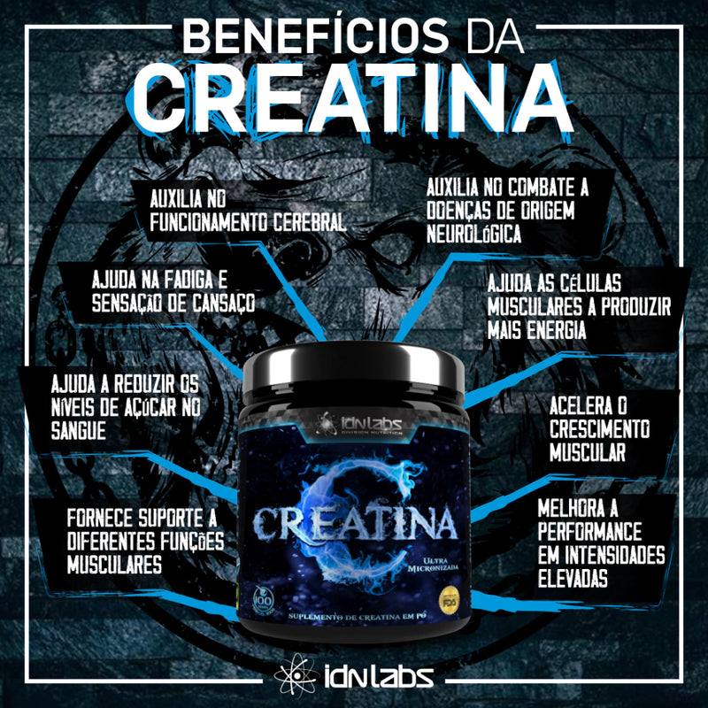 Creatina 100% Monohidratada 300g