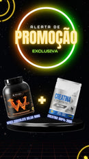 Whey Protein Senses Chocolate Belga Secrets 900g + Creatina 100% Monohidratada Pouch 300g