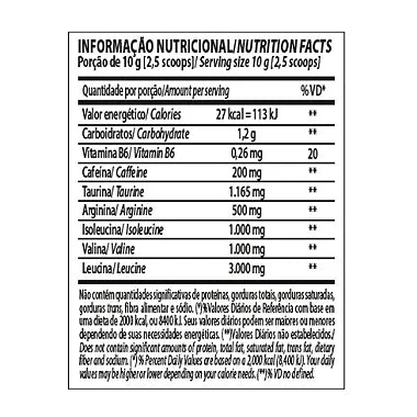 BCAA Energy (240g) - Morango c/ Limão