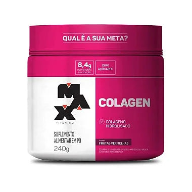 Colágeno Hidrolisado Colagen (240g) - Frutas Vermelhas