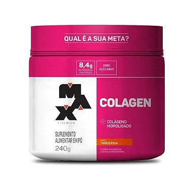 Colágeno Hidrolisado Colagen (240g) - Tangerina