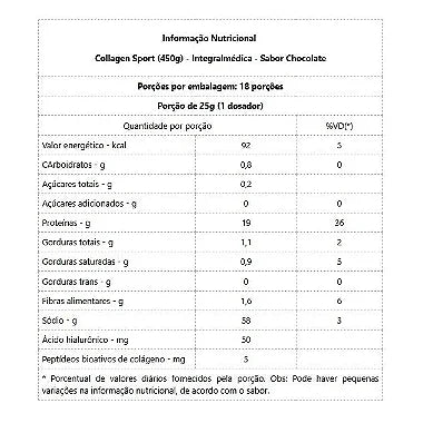 Collagen Sport (450g) - Baunilha