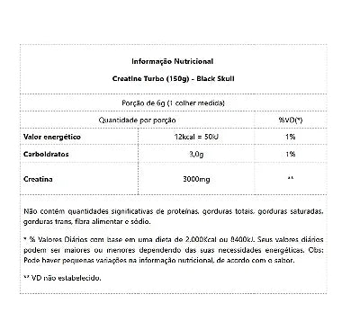 Creatine Turbo (150g) - Laranja