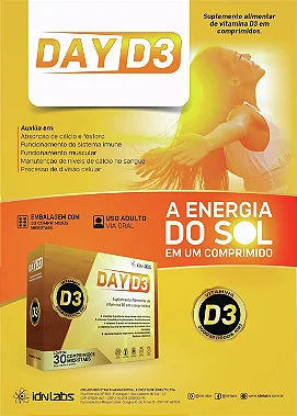 Day D3 - Vitamina D3 - 30 Comprimidos
