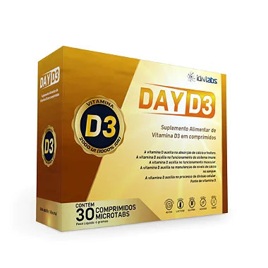 Day D3 - Vitamina D3 - 30 Comprimidos