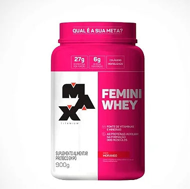 Femini Whey (900g) - Morango