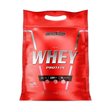 Nutri Whey Protein Refil (900g) - Morango